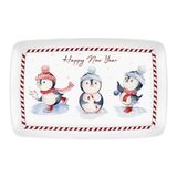 The Mia 34x25 cm Penguin Dikdörtgen Servis Tabak
