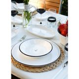 The Mia 6'lı Set 20 cm Summertime Yemek Tabağı