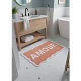 The Mia Amour Banyo Paspası 60x100 Cm Çok Renkli