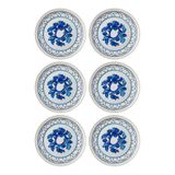 The Mia Azul 6 Kişilik Servis Tabağı
