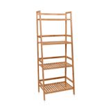The Mia Bambu 4 Katlı Düzenleyici Dolap Raf 120X49x32 Cm