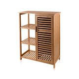 The Mia Bambu 4 Katlı Kapaklı Düzenleyici Dolap Raf 87X66x33 Cm
