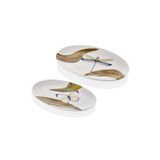 The Mia Blanche Oval Servis Tabağı 2 Li Set 29-26 Cm Bln0010