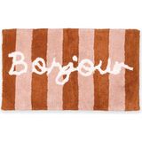 The Mia Bonjour Renkli Pamuklu Banyo Paspası 60 x 100 cm - Standart