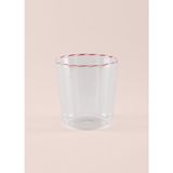 The Mia Borosilikat Su Bardağı Kırmızı 320 ml BRD0130 - Pembe