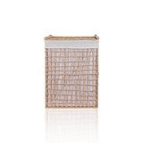 The Mia Braid Hasır Naturel 43x35x56 cm Çamaşır Sepeti