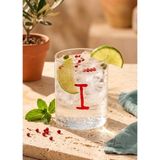 The Mia Cam Su Bardağı -I- Kırmızı 420 ml - Tek Ebat - Şeffaf