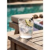 The Mia Cam Su Bardağı Mavi -Drink- 320 ml - Tek Ebat - Şeffaf