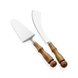 The Mia CKB0177 Woody 2 Parça Pasta Servis Takımı