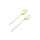The Mia CKB0247 Bianco Gold 2 Parça Salata Servis Takımı