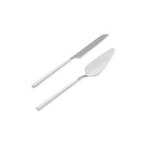 The Mia CKB0249 Bianco Gümüş 2 Parça Pasta Servis Takımı