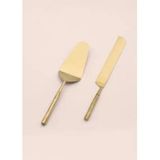 The Mia CKB180 Goldy 2 Parça Pasta Servis Takımı