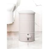 The Mia Çöp Kovası Banyo 5 Lt Beyaz - 20 x 31
