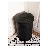 The Mia Çöp Kovası Mutfak 37 Litre Siyah MGL0002