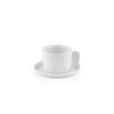 The Mia Cotta Limoges 100 ml Beyaz Kahve Fincanı