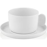 The Mia Cotta Limoges Çay Fincanı Beyaz 250 ml - Renkli