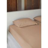 The Mia Cotta Toast Tek Kişilik Lastikli Çarşaf 200x100 Cm Çok Renkli