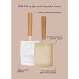 The Mia Cucina Di Mia Dikdörtgen Omlet Tavası 14x9 Cm Çok Renkli