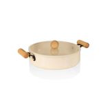 The Mia Cucina Di Mia Sığ Seramik Tencere 26 Cm