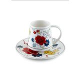 The Mia CUP0043 Fiore Tek Kişilik 100 cc Türk Kahve Fincanı