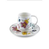 The Mia CUP0044 Fiore Tek Kişilik 100 cc Türk Kahve Fincanı