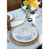 The Mia Daily Tunes Yemek Tabağı 6lı Set 20 Cm Çok Renkli
