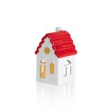The Mia Dekoratif Tealight Ev Biblo 9x8x15 Cm