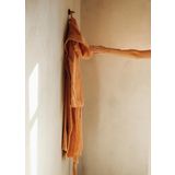 The Mia Fine Cotton Terracotta Bornoz Small Medium