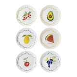 The Mia Furutta 19 cm 6'lı Pasta Tabağı Set