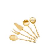The Mia Giallo Gold Çelik 5 Parça Servis Seti