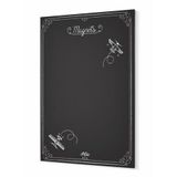 The Mia GLV0344 Siyah 70x50 cm Magnet Panosu