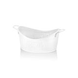 The Mia GLV0624 28x17 CM Beyaz Ekmek Servisi