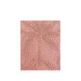 The Mia Gül Kurusu Pamuklu Throw Püsküllü Koltuk Şalı 170 X 130 Cm - Pembe