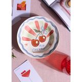 The Mia Italian Summer Yemek Tabağı 2 Li Set 22 cm - Tek Ebat - Çok Renkli