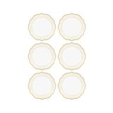The Mia Jaswely 21 cm 6 Parça Krem Pasta Tabağı