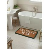 The Mia La Dolce Vita Banyo Paspası 60X100 Cm