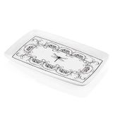 The Mia LİB0005 Liberte 34x25 CM Dikdörtgen Servis Tabak