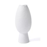 The Mia Licia Seramik Beyaz 20x20x45 cm Vazo