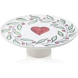 The Mia Luv Ayaklı Servis Tabağı 10X30 cm - Tek Ebat - Çok Renkli
