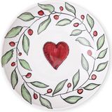 The Mia Luv Yemek Tabağı 6lı Set 20 cm - Tek Ebat - Çok Renkli