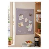 The Mia Magnet Panosu 70X50 Cm Açık Gri Krn0040