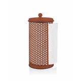 The Mia Metal Dik Havluluk - Kağıt Havluluk Peçetelik 30cm.Kiremit Renk