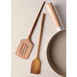 The Mia Natura Akasya Spatula 35x6 Cm Kahverengi