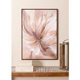 The Mia Neutral Floral Kanvas Tablo 70x100 cm TBL0106