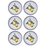 The Mia ODL004 26 cm Odore Di Limone 6'lı Servis Tabağı Set