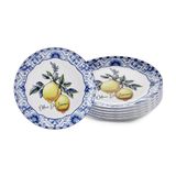 The Mia Odore Di Limone 6lı Servis Tabağı 26 cm