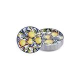 The Mia Odore Di Limone Pasta Tabağı 6lı Set 19 Cm Odl0002 Çok Renkli
