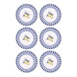 The Mia Odore Di Limone Yemek Tabağı 6Lı Set 20 Cm