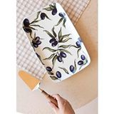 The Mia Olivos Dikdörtgen Servis Tabağı 31x20 Cm Ovs0016 Çok Renkli