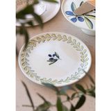 The Mia Olivos Pasta Tabağı 6lı Set 19 cm OVS0002 - Çok Renkli - Tek Ebat